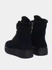 Черный ботинки зимние женские Rieker