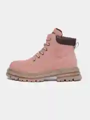 Розовый ботинки женские, зимние, с мехом
