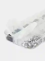 Белый стразы для дизайна в коробке? 1,5мм, около 3000шт., акрил