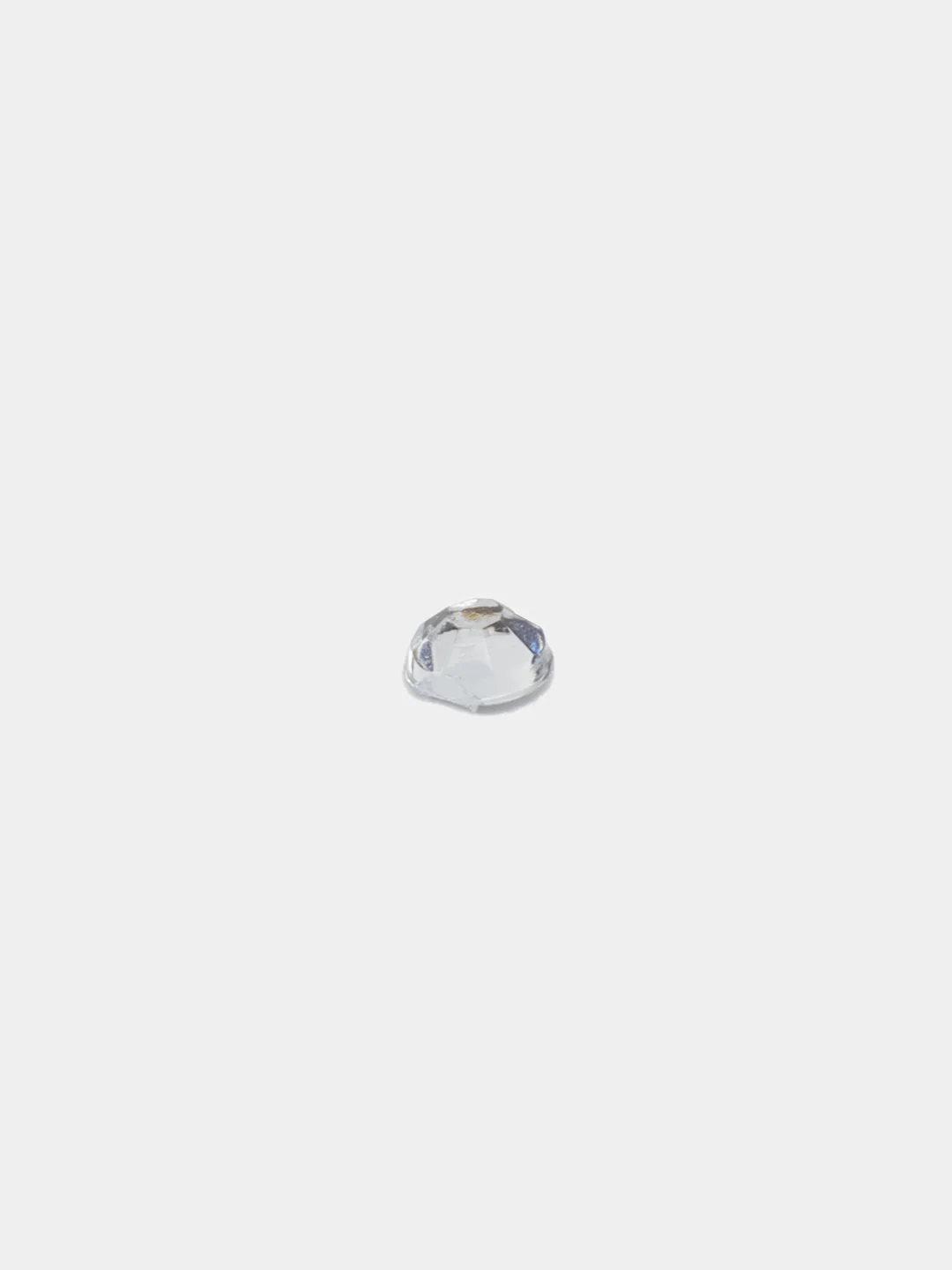 Серебряный стразы для дизайна в коробке? 1,5мм, около 3000шт., акрил