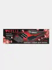 Утюжок для волос, выпрямитель гофре для завивки, 4 насадки KELLI KL-1238