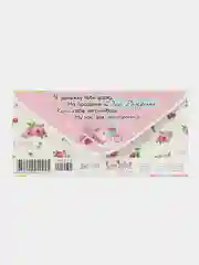 Лайм конверт-открытка для денег подарочный С днем рождения! С юбилеем! Поздравляем!
