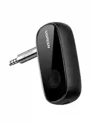 Черный адаптер UGREEN CM279 (70304) Bluetooth 5.0 Receiver Audio Adapter APTX с микрофоном.