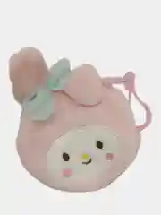 Розовый брелок, кошелек плюшевый, мини кошелек, монетница Куроми