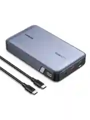 Серый внешний аккумулятор UGREEN PB720 (25188)  PD 100W Power Bank 20000mAh. Цвет: серый