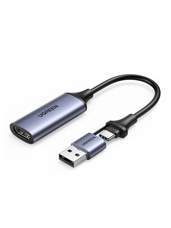 Внешняя карта видеозахвата UGREEN CM489 (40189) USB 1080P Video Capture Device.