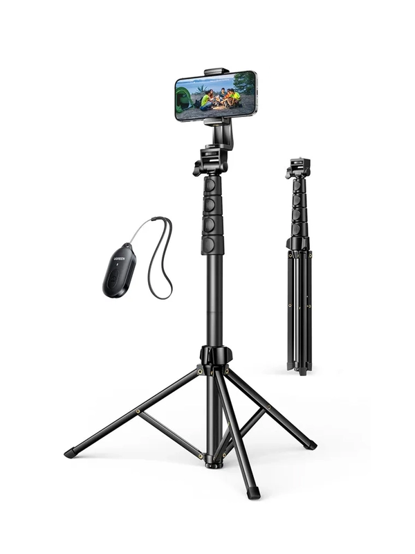 Трипод UGREEN LP680 (15609) Tripod Stand 1.7m With Bluetooth Remote For selfie Livestream.