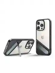 Черный защитный чехол с подножкой UGREEN LP738 Kickstand Protective Case для iPhone 15 Plus 67''