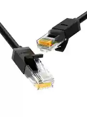 Черный кабель сетевой UGREEN NW102 (20161) Cat 6 8-Core U/UTP Ethernet Cable. Длина: 3м.