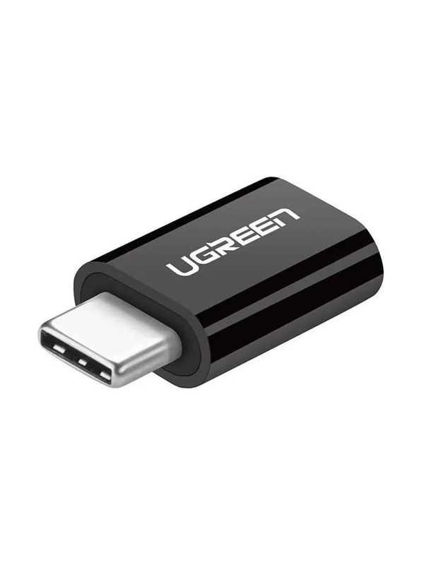Адаптер UGREEN US157 (30391) USB-C to Micro USB Adapter. Цвет: черный
