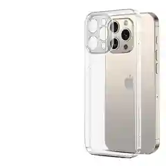 Чехол iPhone 16, 16 Plus, 16Pro, 16ProMax силиконовый прозрачный