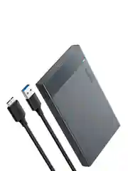 Черный внешний корпус для жесткого диска UGREEN US221 с кабелем USB -C- USB -A and USB-C- USB- C