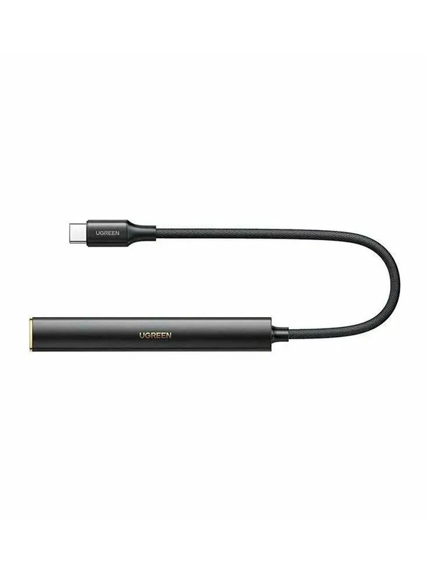 Усилитель UGREEN CM545 (90217) Type C Male To 3.5mm DAC Amplifier. Цвет: черный