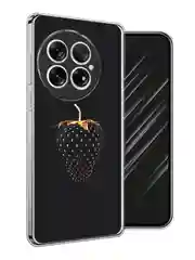 Разноцветный силиконовый чехол на OnePlus 13 / Ван Плас 13 прозрачный, с принтом, защита камеры