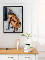 Картина по номерам "Женщина в маске кошки", на холсте, с подрамником, 40*50
