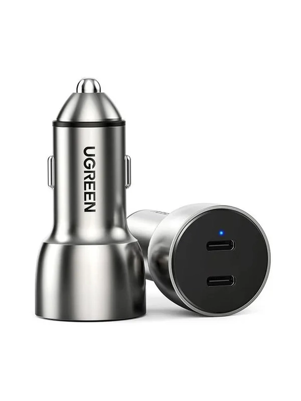 Автомобильное зарядное устройство UGREEN CD213 (70594) USB-C PD+USB-C PD 50W