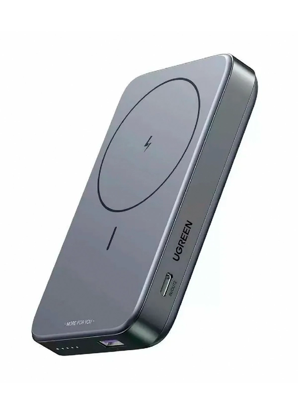 Внешний магнитный аккумулятор UGREEN (PB206) 15086 10000mAh MIni Magnetic Wireless 20W