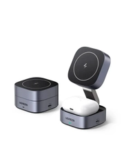 Зарядное устройство магнитное беспроводное 2-в-1 UGREEN W526 для Iphone&AirPods 7,5W