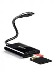 Черный кардридер многофункциональный UGREEN CM265 (35622) USB-C 31 to TF/SD 30