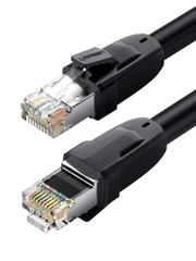 Кабель UGREEN NW121 (70330) Cat8 CLASS I S/FTP Round Ethernet Cable. Длина: 3м.