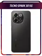 Прозрачный чехол на Tecno Spark 30 5G / Текно Спарк 30 5G прозрачный, с принтом, защита камеры