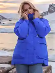 Куртка парка женская зимняя осенняя