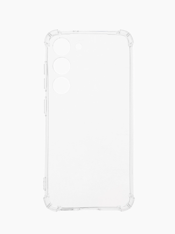 Чехол для Samsung Galaxy S23, Самсунг S23, с усиленными углами, силиконовый, прозрачный