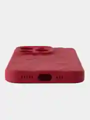 Бордовый чехол для iPhone 6s/7/8/SE/XR/XS/11/12/13/14/15 Pro/Max/Plus/Mini/силикон/противоударный