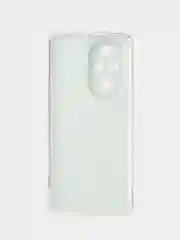 Оливковый силиконовый чехол на Honor 200 Pro / Хонор 200 Про прозрачный, с принтом, защита камеры