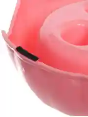 Розовый миска для кошек и собак для медленного кормления