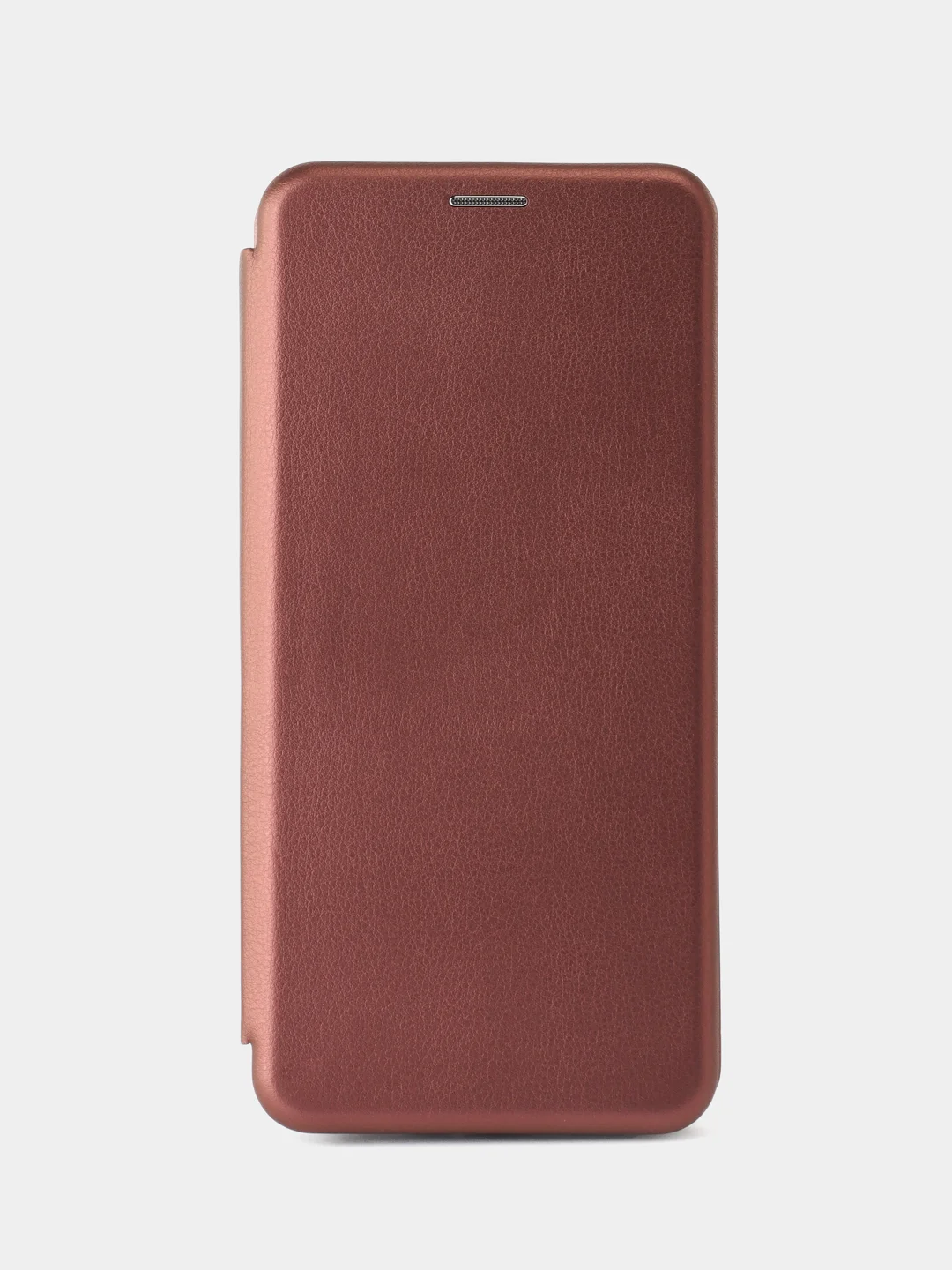 Бордовый чехол-книжка для Xiaomi Redmi 13 4G (2024), Note 13R, Poco M6 4G, редми 13