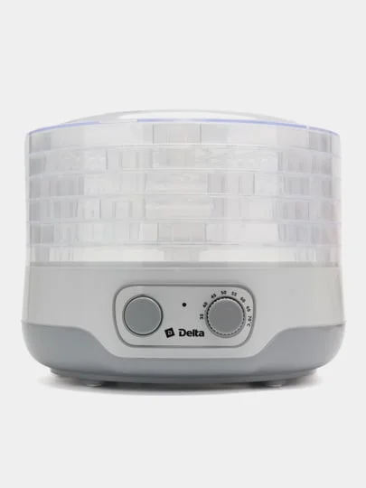 Сушилка для овощей и фруктов DELTA DL-6890 электрическая, серая