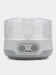 Сушилка для овощей и фруктов DELTA DL-6890 электрическая, серая