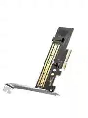 Черный адаптер-переходник UGREEN CM302 (70503) M.2 NVMe to PCI-E 3.0 × 4 Expansion Card.