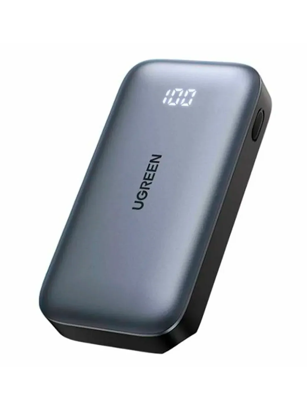Серый внешний аккумулятор UGREEN PB502 (25185) 10000mAh Mini Quick Charging 30W Power Bank 30W