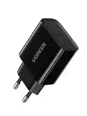 Черный зарядное устройство UGREEN CD137 (10191) Fast Charging Power Adapter With PD 20W EU.