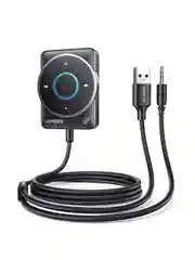 Черный автомобильный Bluetooth приемник UGREEN CM723 Car Bluetooth 53 Receiver Audio Adapter