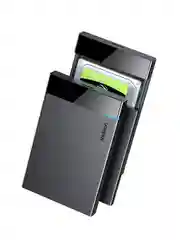 Черный внешний корпус для жесткого диска UGREEN US221с кабелем Micro-B to USB-A 30