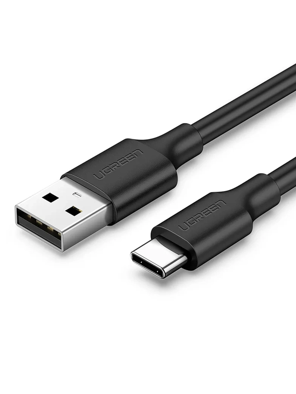 Кабель UGREEN US287 (60116)  USB-A 2.0 to USB-C Cable Nickel Plating. Длина 1 м.