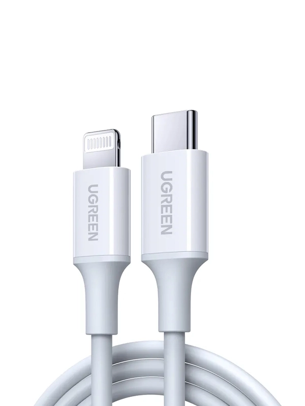 Кабель UGREEN US171 (60746) USB-C to Lightning Cable M/M Nickel Plating ABS Shell