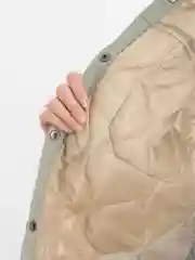 Зелёный хаки куртка женская МЕГА ОВЕРСАЙЗ