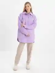 Лавандовый куртка женская МЕГА ОВЕРСАЙЗ