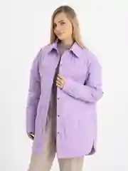 Лавандовый куртка женская МЕГА ОВЕРСАЙЗ