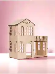 Кукольный домик "Лайт". Для кукол до 15 сантиметров, КубиГрад
