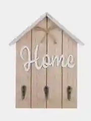 Ключница настенная открытого типа "HOME" на 3 крючка, 16х20 см