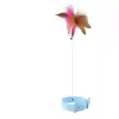 Ошейник дразнилка для кошек / Игрушка ошейник / Игрушка дразнилка на шею для кошек