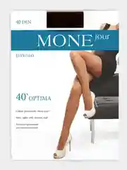 Капроновые колготки Mone jour Optima 40 чёрные