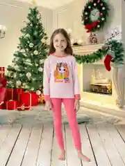 Синий пижама детская, хлопок 100%