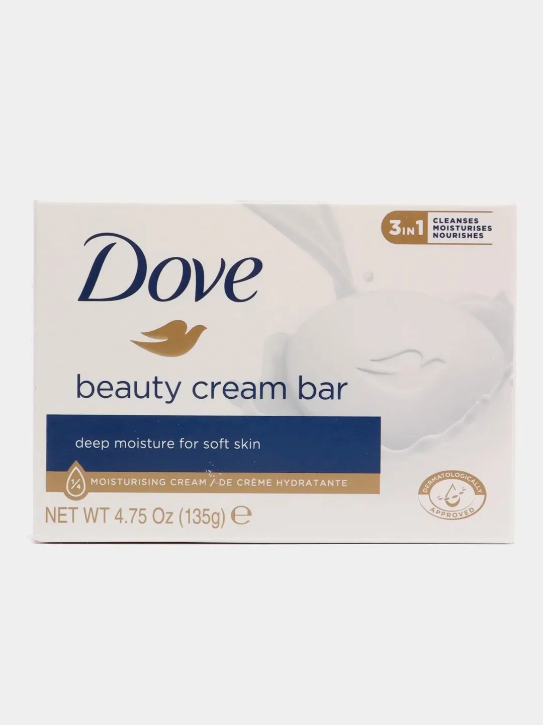 Синий мыло Dove, различные ароматы, 135 г