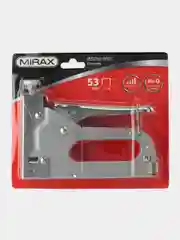 Стальной степлер MIRAX X-53, тип 53 (3144) Скобозибовной пистолет, мебельный